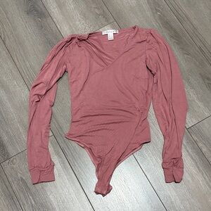 Revamped Blush Pink Body Suit SM71